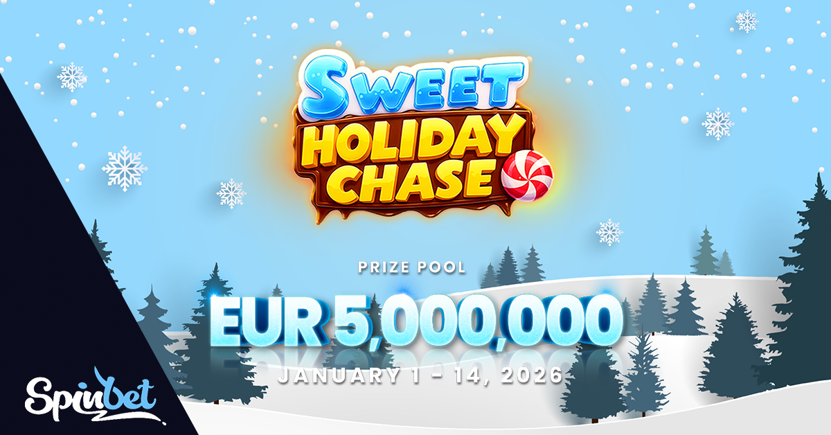 SpinBet Sweet Holiday Chase Promotional Image